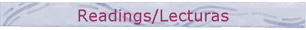 Readings/Lecturas